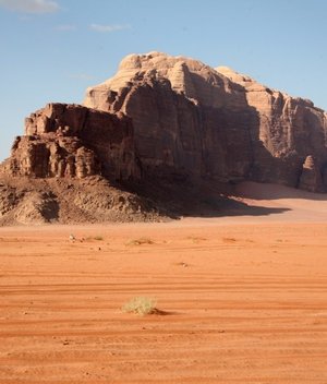 Jabal umm ad-dami, the highest mountain in Jordan